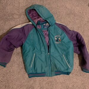 Vintage Starter Charlotte Hornets Jacket